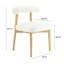 47cm H Boucle Upholstered Side Chair-963172983-963172980
