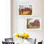 «Trendy Decor 4U», pièce de 2 pièces d'automne, granges rouges encadrées, impression d'art mural pour maison de campagne-1511960506