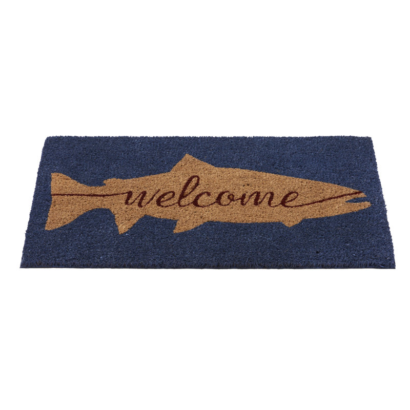 Trout Outdoor Doormat