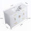 Meuble-lavabo 48 po avec lavabo en céramique-43518882