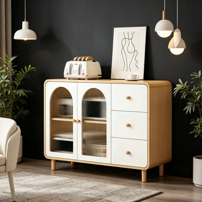 Armoire de rangement minimaliste de style français