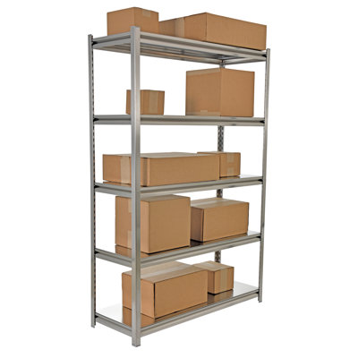 60'' W Metal Height -Adjustable Shelving Unit