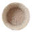 Water Hyacinth Waste Basket, Whitewash Small Woven Trash Can-128817254