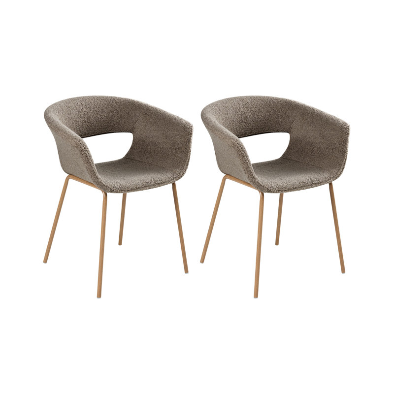 43 cm H Boucle Armchair