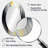 Abstract Geometric Black And Yellow II - Large Oval Wall Mirror On Metal-1691969589