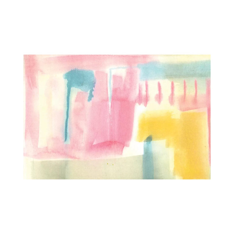 Pastel Luxe III by Jennifer Goldberger - Gallery-Wrapped Canvas Giclée on Canvas, Wrapped Canvas, 30.48 cm H x 45.72 cm W