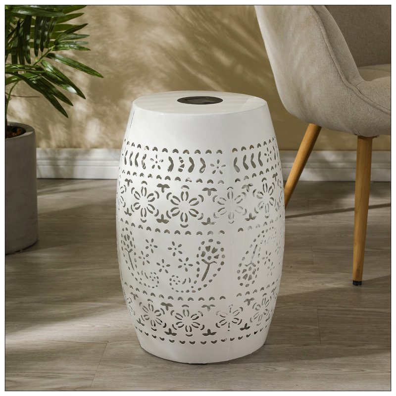 Table d'appoint SOLAR, Blanc