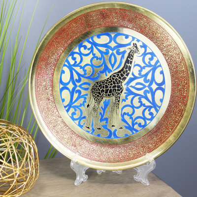 Tioga Metal Decorative Plate 1