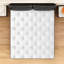 Matelas en mousse viscoélastique imprégnée de gel avec ressorts ensachés Hestel-118542002-118542006