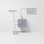 Ensemble de meuble-lavabo simple 24 po avec plateau et miroir Geneva-112899670-112899671