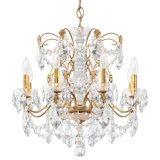 Century 8 - Light Candle Style Chandelier
