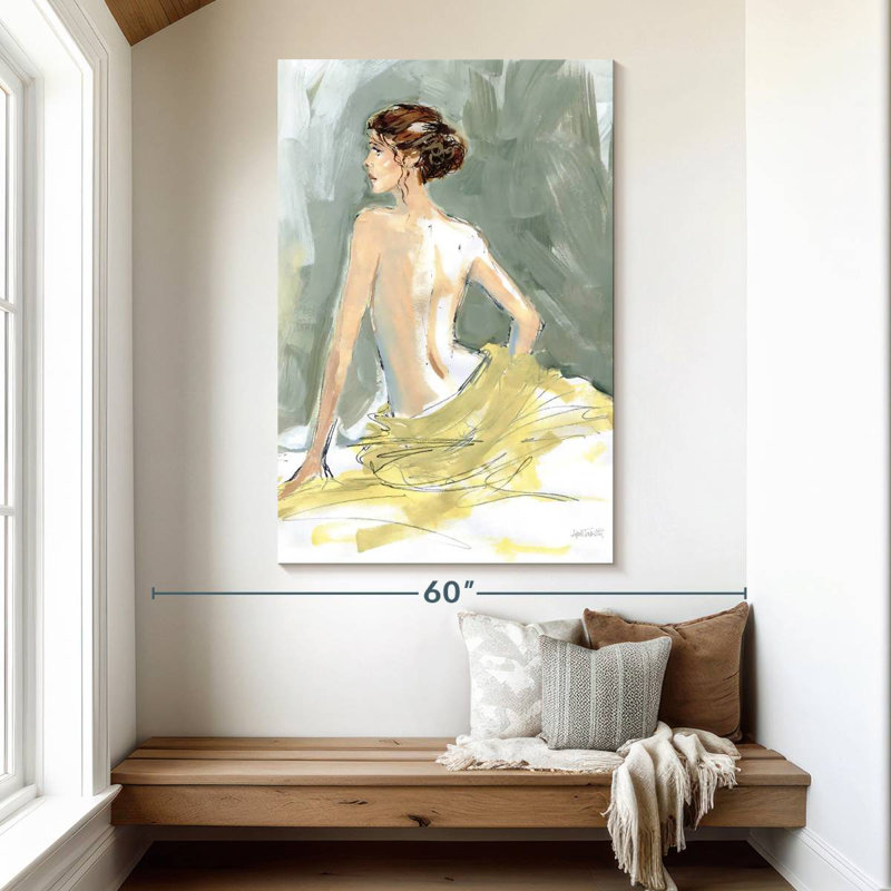Leisha Nude, 51" H x 34" W