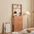 33.46" Natural Wood Solid wood Rubber wood Shoe Storage