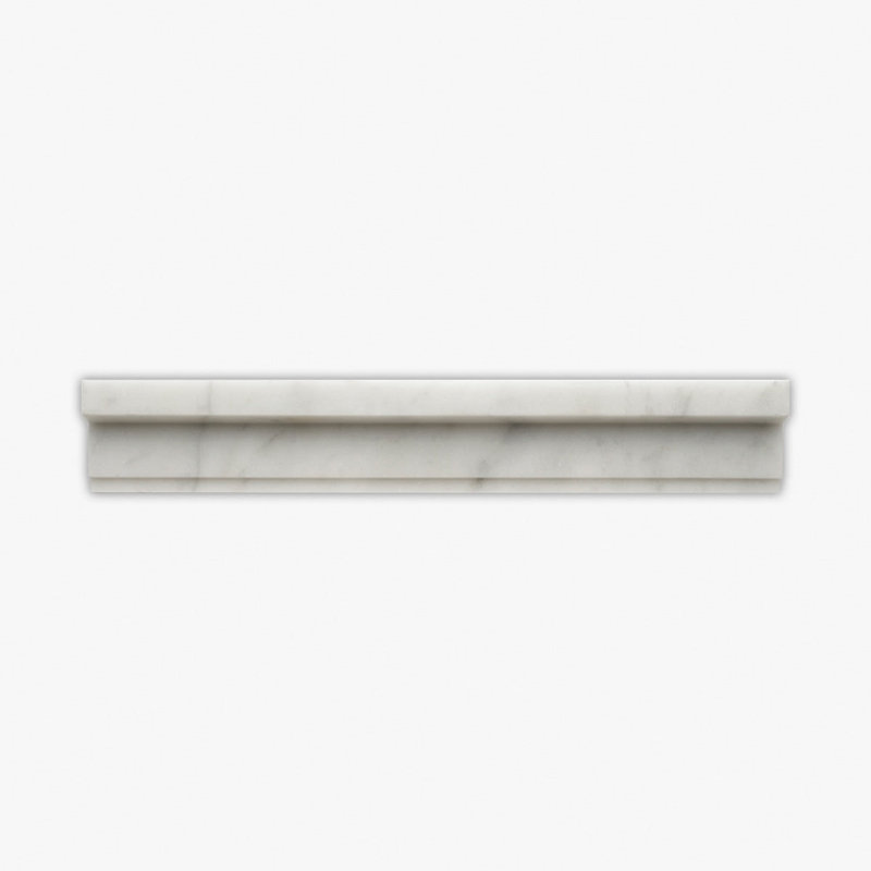 Moulure en marbre Bianco Carrara