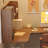 Nut-brown L-Shaped Solid Wood writing desk-118342506-118342509