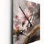 Jaleon - Horloge murale surdimensionnée cerisier en fleurs-1410190781