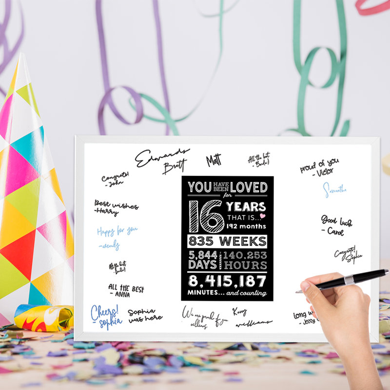 Signe d'anniversaire en papier