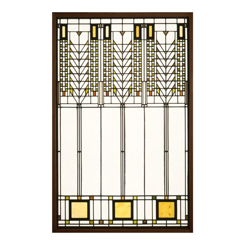 «Tree of Life Window» par Frank Lloyd Wright - Estampe numérique, H 20 po x l 16 po