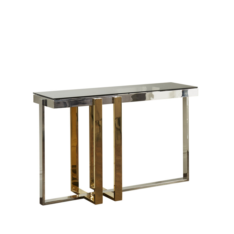Adison 120cm Glass Top Console Table