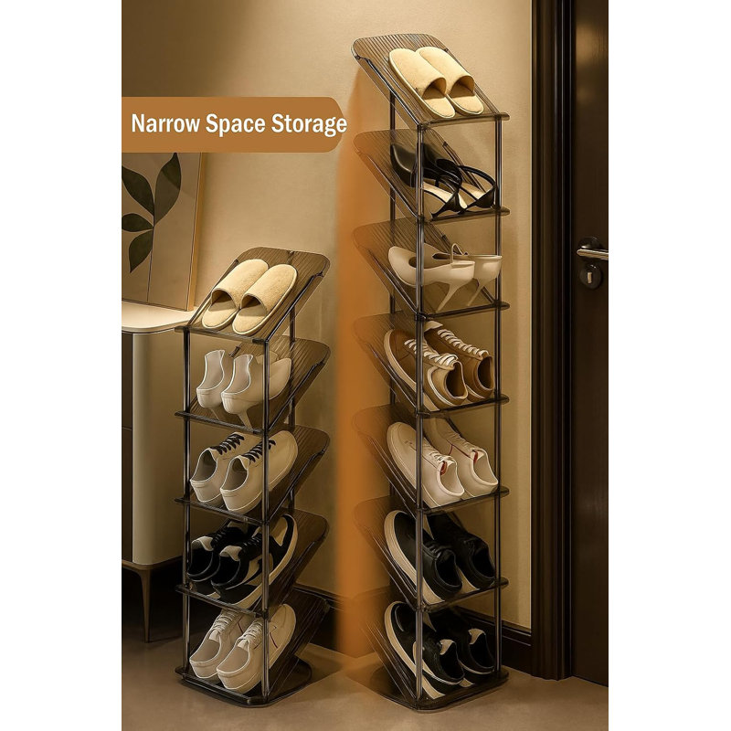 6 Pair Shoe Rack