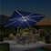 9' x 12' Double Top Deluxe Rectangular Lighted Cantilever Umbrella (must purchase base separately)