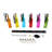 6 - Light Creative Glass Bottle Pendant Lamp