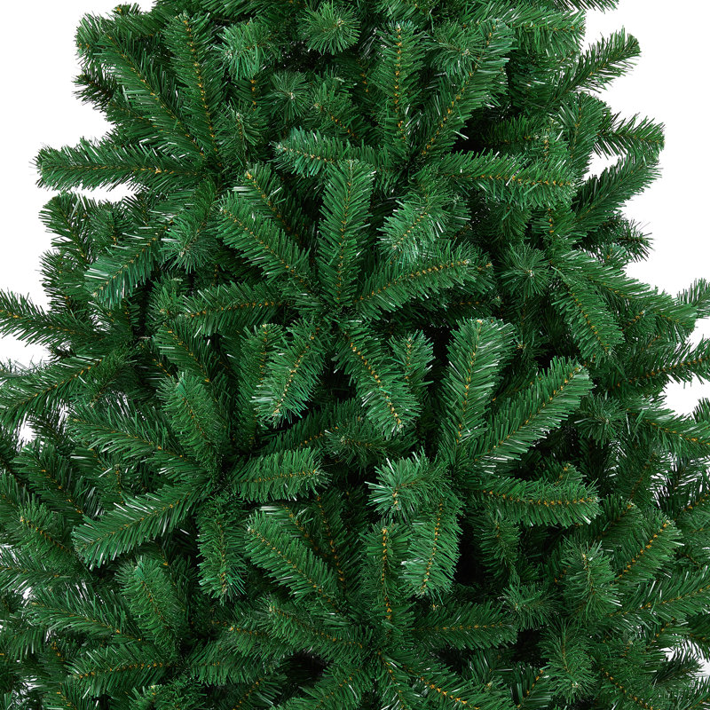 Arbre de Noël en épinette artificielle facile à installer Jaidalynn - support inclus, 6', Non pré-éclairé