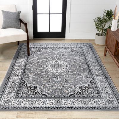 Tapis gris / ivoire Keohane