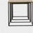 Natural Black 3-Piece Nesting Table Set
