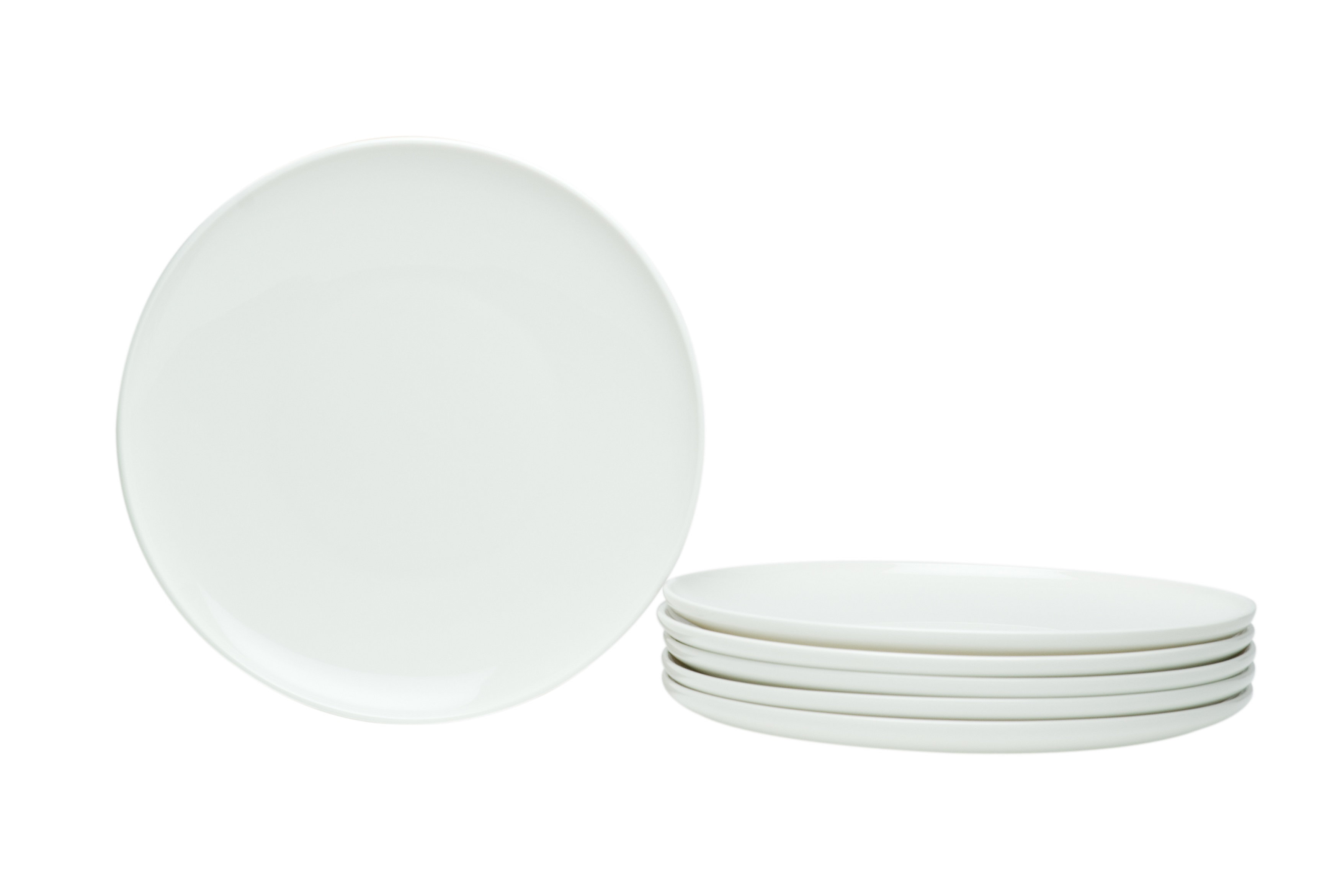 Red Vanilla Everytime White 11" Dinner Plate & Reviews | Wayfair