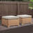 Wicker Outdoor Ottomans for Patio Set of 2 Rattan Footstools w/Removable Cushions-1160818652-1160818655