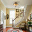 2-Light Glass Semi Flush Mount