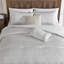 Ensemble d'édredon en jacquard ivoire 5 pièces Tahari Home Olivia-102719960