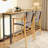Earlton Acacia Outdoor 29'' Bar Stool
