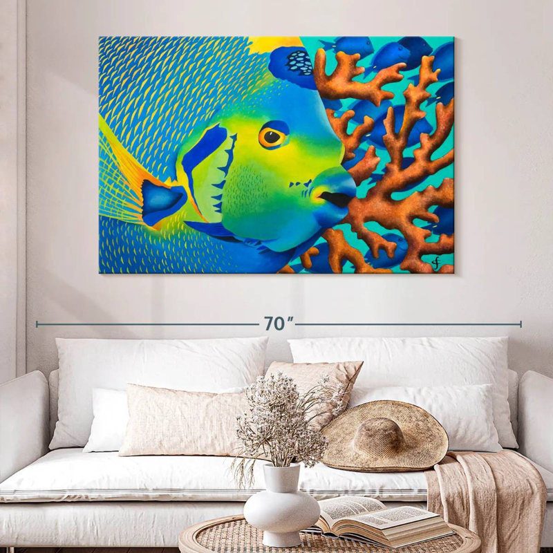 Brampt Angelfish, 34" H x 51" W
