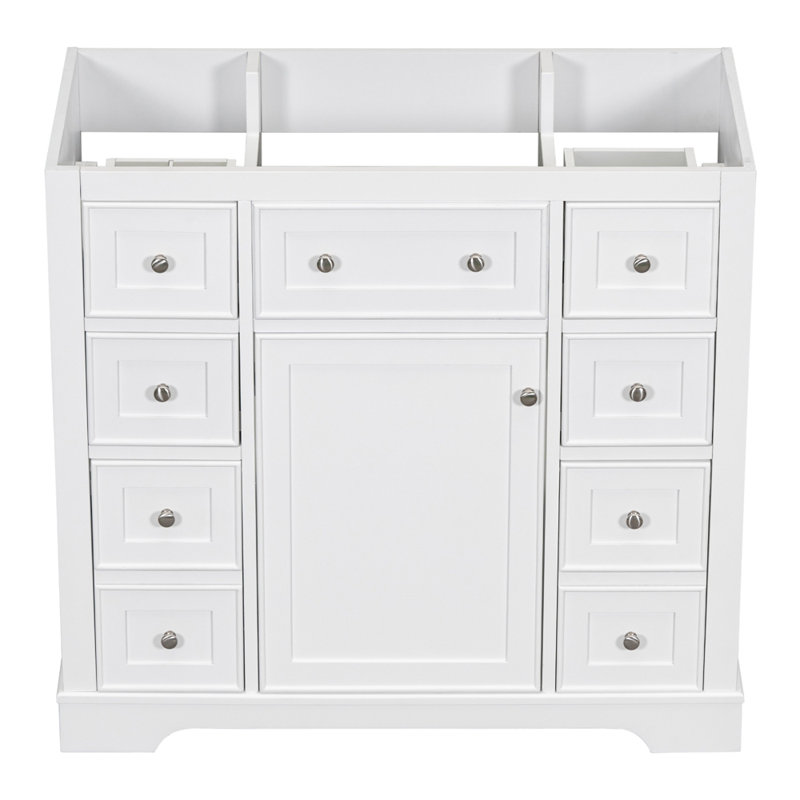Meuble-lavabo de salle de bain sans base de meuble-lavabo seulement, Blanc
