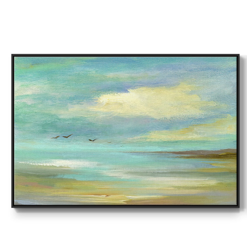 Drifting, reproduction d'art sur toile, Noir, H 27 po x l 41 po x P 2 po