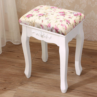 Wishram Solid Wood Accent Stool