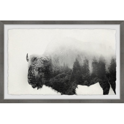Cadre photo "marmont hill" par hill, impression sur papier