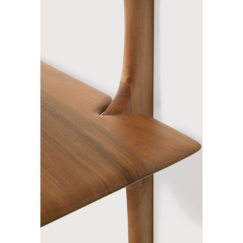 PI 6 Piece Tiered Shelf, Varnished Brown