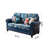 Modern Simple Blue Sofa 78.7'' Upholstered Sofa