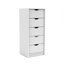 Commode Kamran, cinq tiroirs Narrows, largeur x 17,7-1224553155