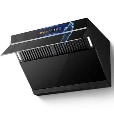 SNDOAS 30'' 900 CFM Convertible Under Cabinet Range Hood,Stainless Steel Vent Hood with Lights and Baffle Filter