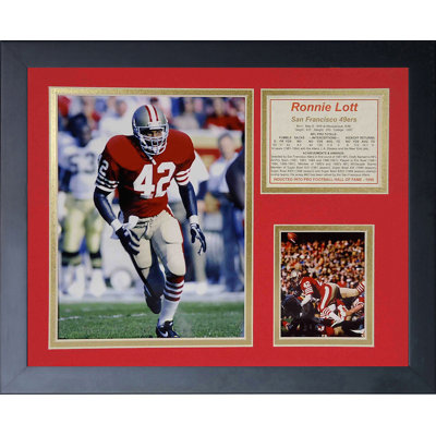 Souvenirs encadrée ronnie lott