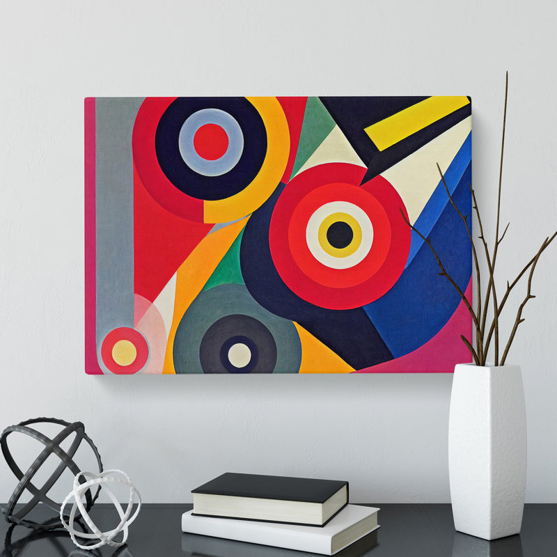Awe Inspiring Modern Abstract Art - Wrapped Canvas Painting, 40cm H x 60cm W x 3cm D