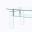 Table basse rectangulaire en verre transparent, table basse moderne en verre pour le salon-1279187772