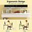 Bureau, bureau d'écriture avec tablette de rangement