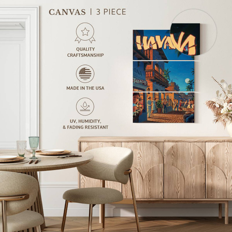 Havana II, 57" H x 36" W
