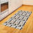 Floral High Density Long Fiber Poly Threads Decorative Area Rug Carpet-42030020