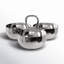 Round Steel/ Brass Condiment Server-405478866